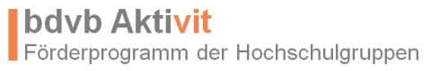 aktivit-logo Logo bdvb Aktivit Förderprogramm