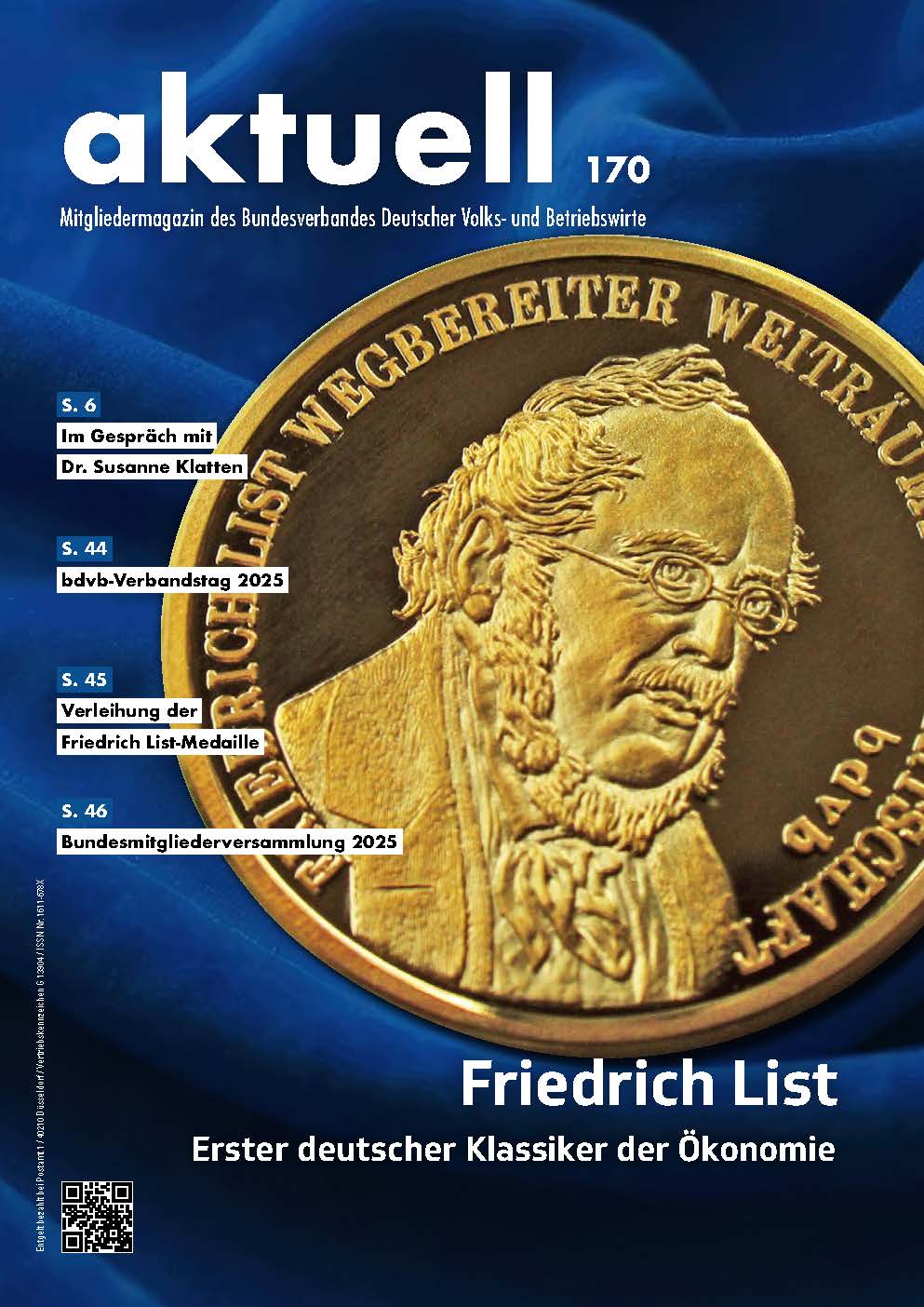 bdvb-aktuell_170_Titel Titelseite des Mitgliedermagazins bdvb aktuell Ausgabe 170, Oktober bis Dezember 2025.